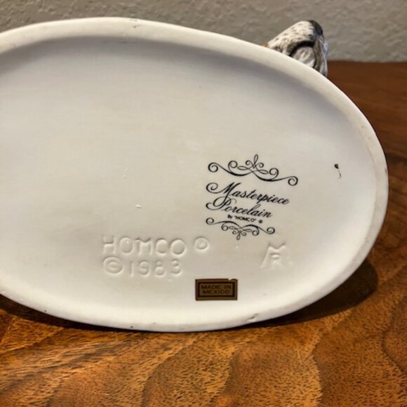 Porcelain Beagle Figurine Masterpiece by Homco Vintage‎ 1983 Mexico - Picture 5 of 5